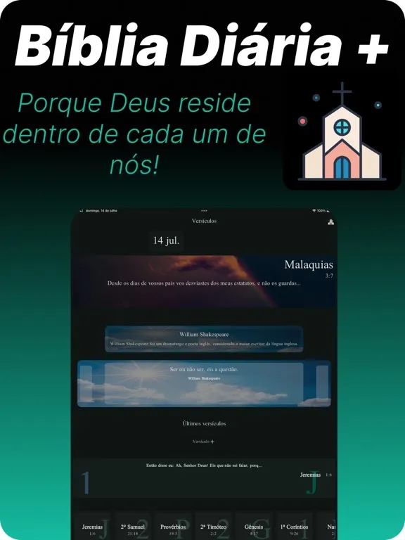 Bíblia Diária + iPad  سکرین شاٹس