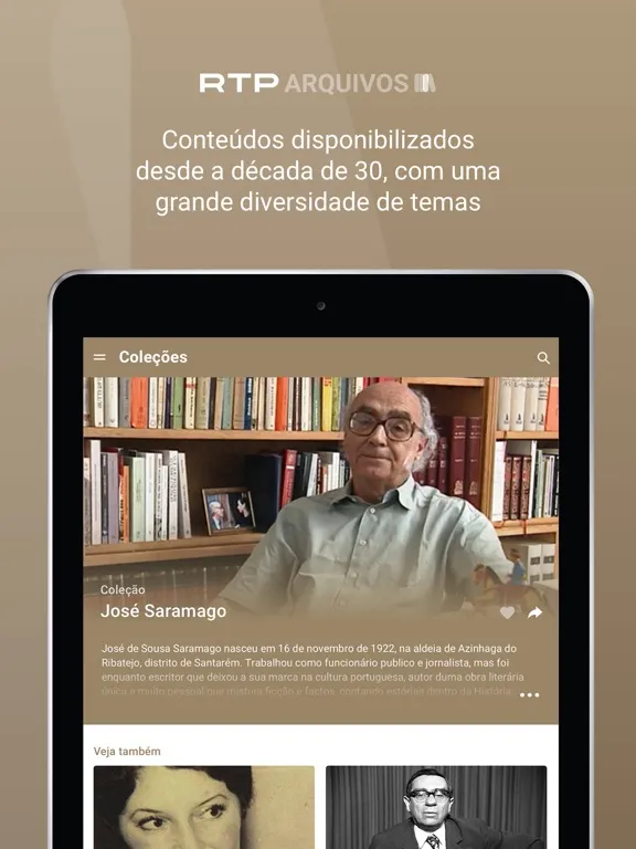 RTP Arquivos iPad 应用截图