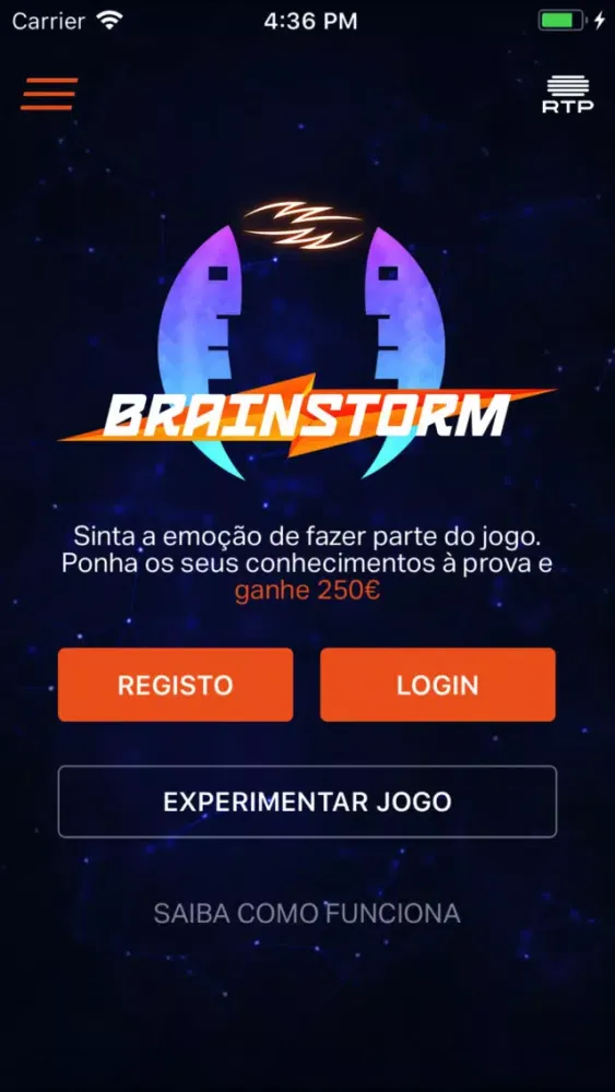 Screenshot di Brainstorm