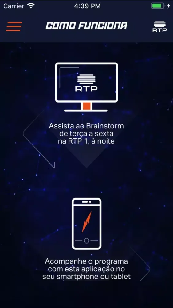 Screenshot di Brainstorm