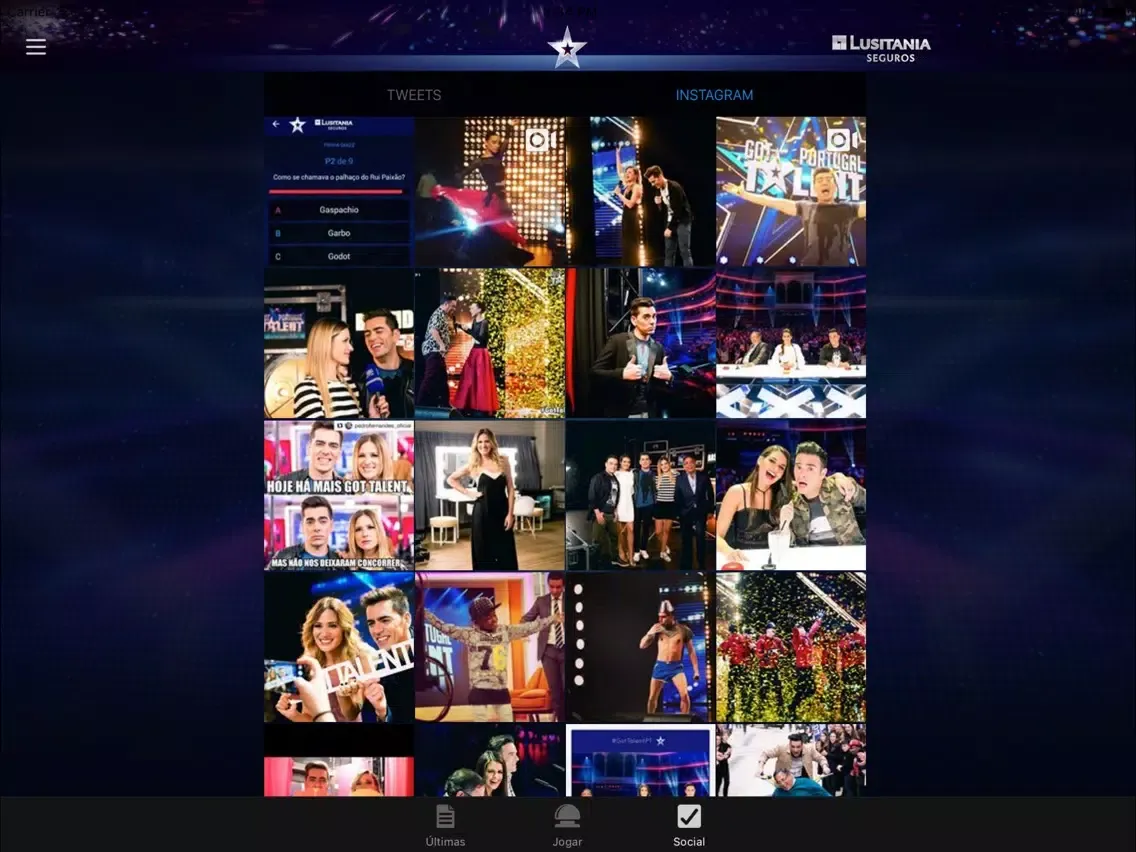 Captures d'écran de Got Talent Portugal iPad 