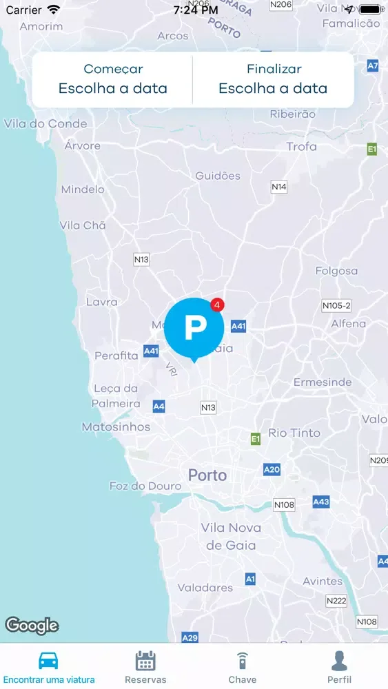 Capturas de pantalla de Finlog Carsharing
