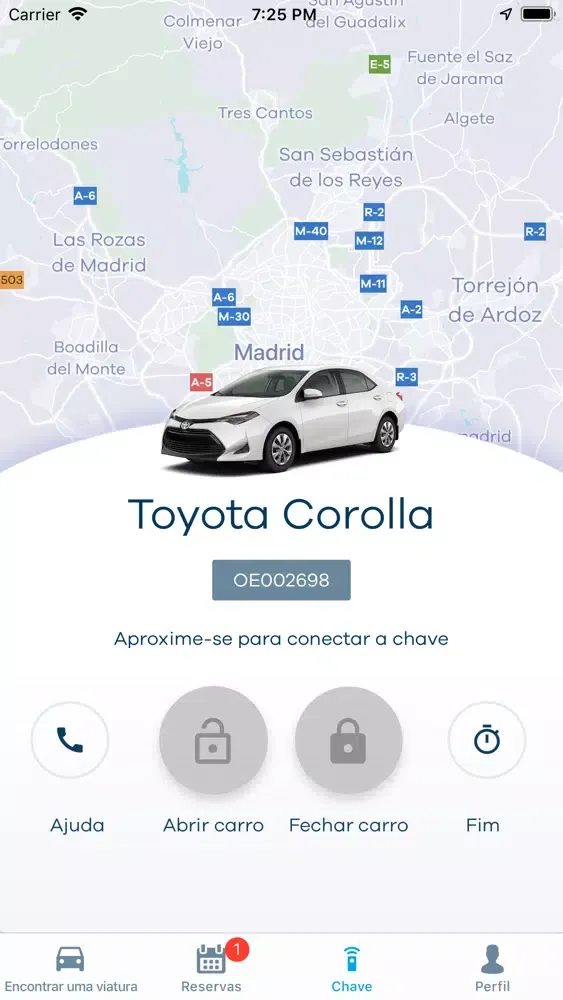 Capturas de pantalla de Finlog Carsharing