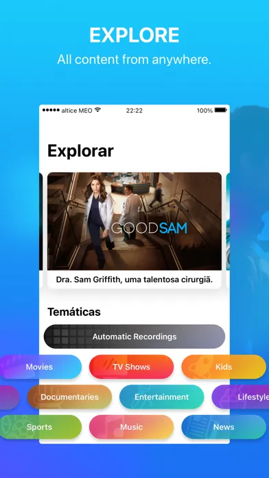 MEO Go Screenshots
