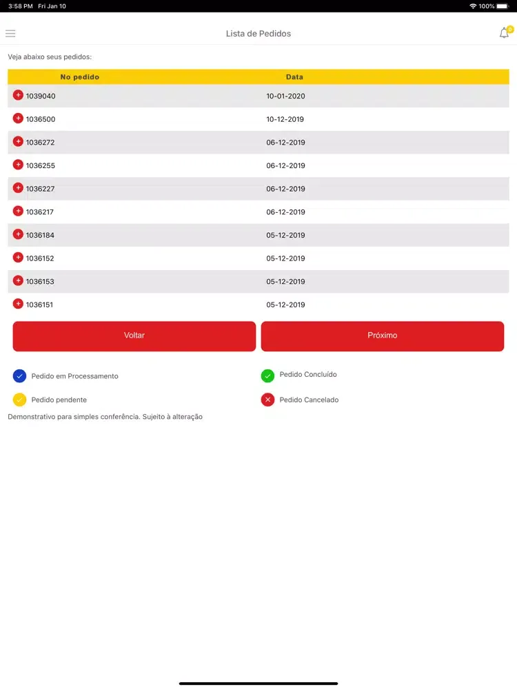 Captures d'écran de Clube Profissional Shell iPad 