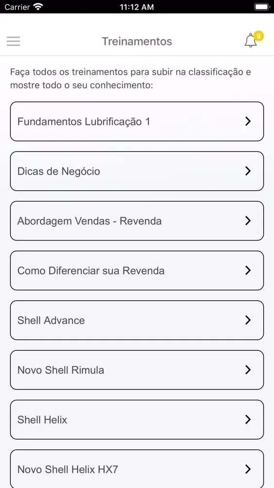 Captures d'écran de Clube Profissional Shell