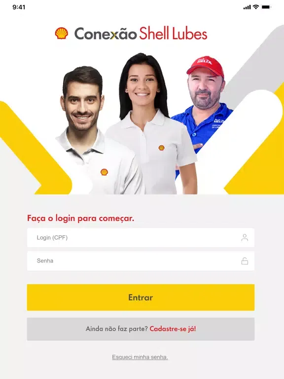 Conexão Shell Lubes iPad  Screenshots
