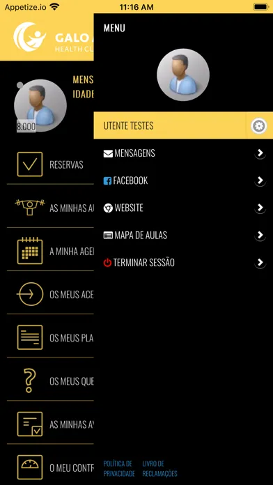 Capturas de pantalla de GaloActive