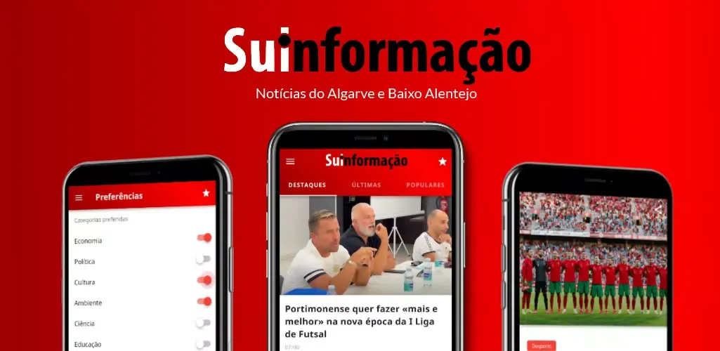 Sul Informação Screenshots