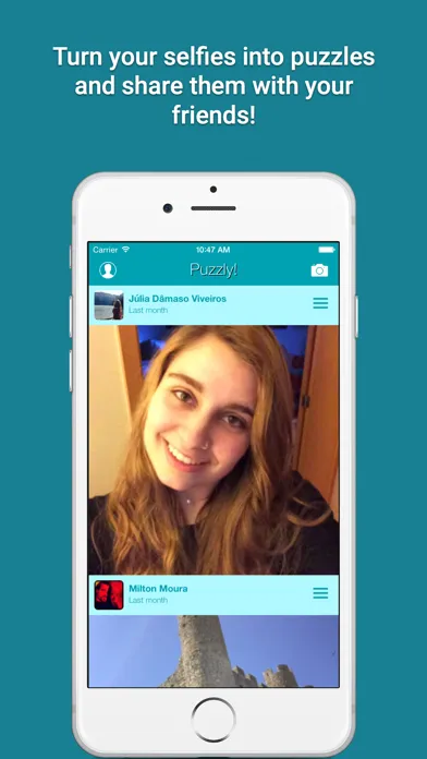 Puzzly - Turn Your Selfies Into Puzzles Ekran Görüntüleri