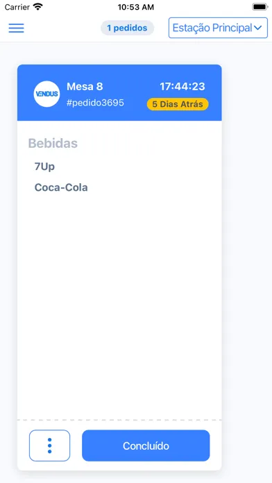 Vendus Pedidos Screenshots