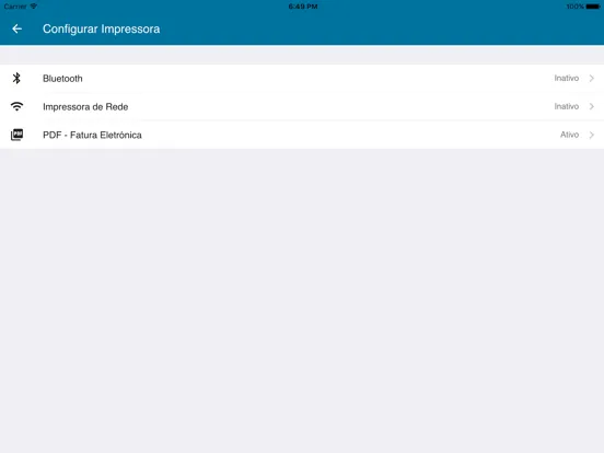 Zrzuty ekranu Vendus - Faturação POS iPad 