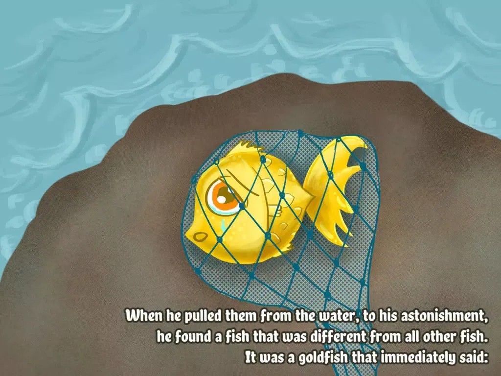 ภาพหน้าจอของ The Golden Fish - Classic Tales iPad 