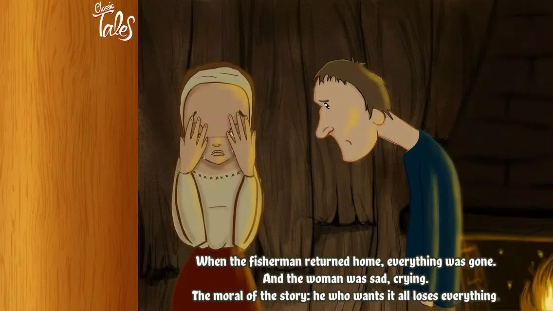 ภาพหน้าจอของ The Golden Fish - Classic Tales