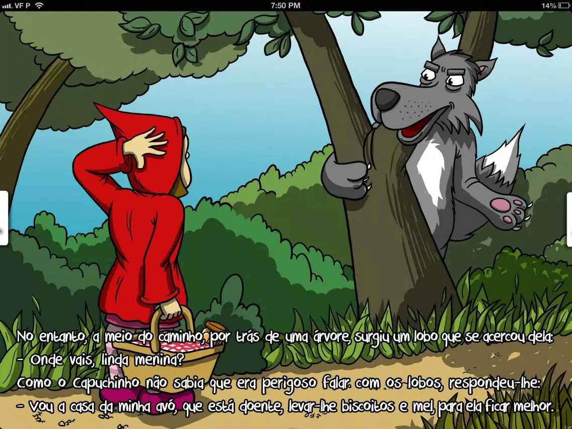 Little Red Riding Hood - Classic Tales iPad  स्क्रीनशॉट