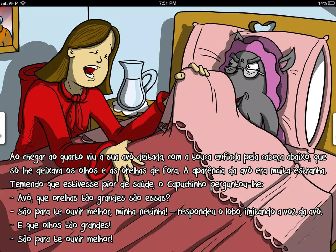 Little Red Riding Hood - Classic Tales iPad  स्क्रीनशॉट