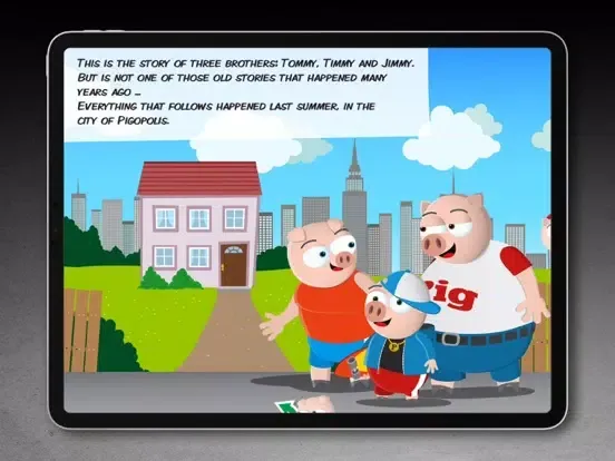 The Three Little Pigs - CT iPad  Screenshots