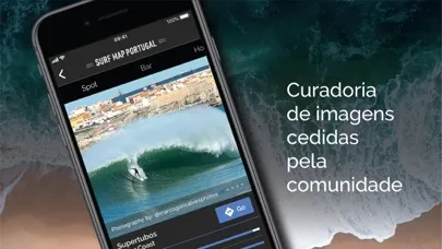 Surf Map Portugal سکرین شاٹس