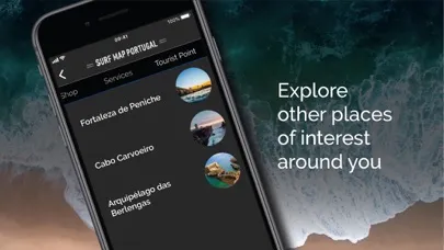 Surf Map Portugal سکرین شاٹس