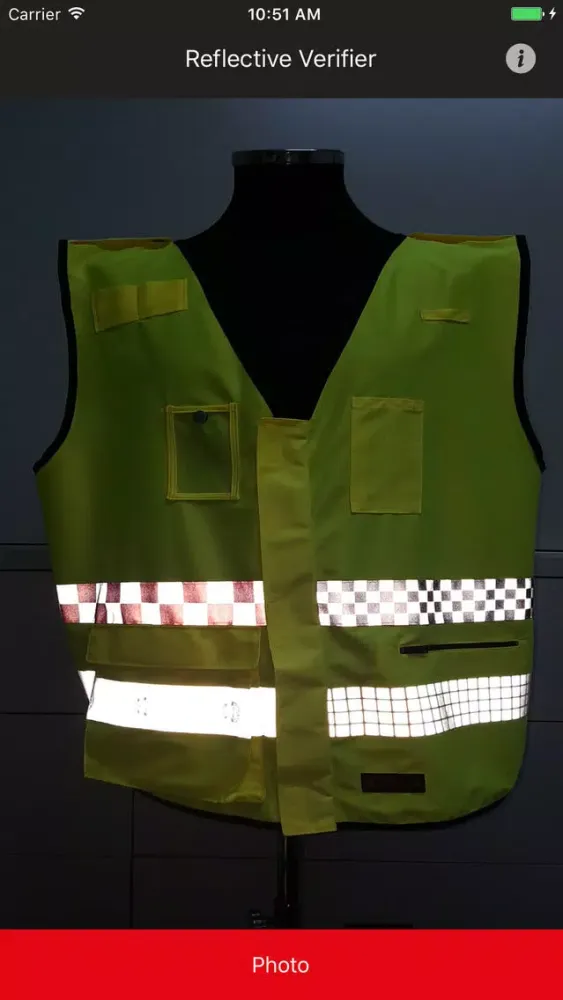 Capturas de tela do Reflective Verifier