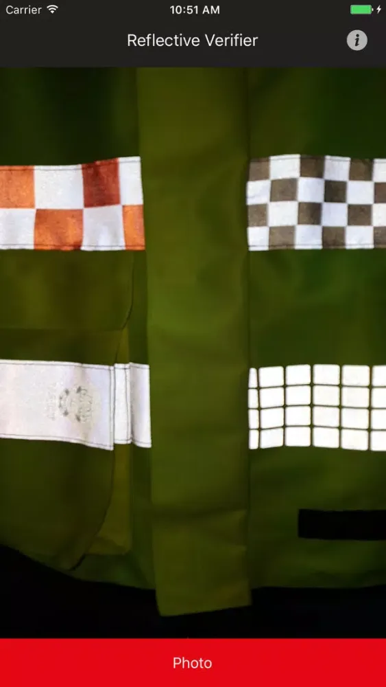 Capturas de tela do Reflective Verifier