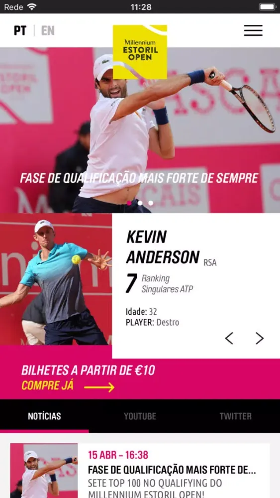 Millennium Estoril Open スクリーンショット