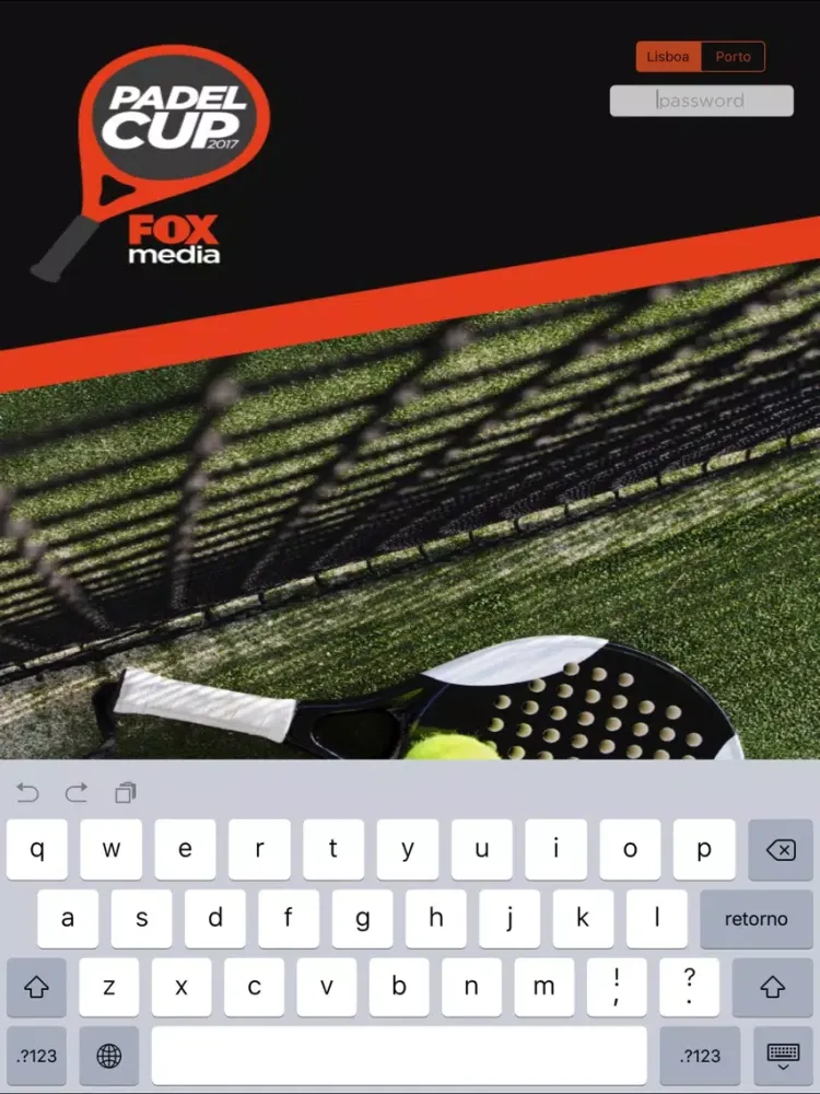 FOX Padel Cup 2017 iPad 应用截图