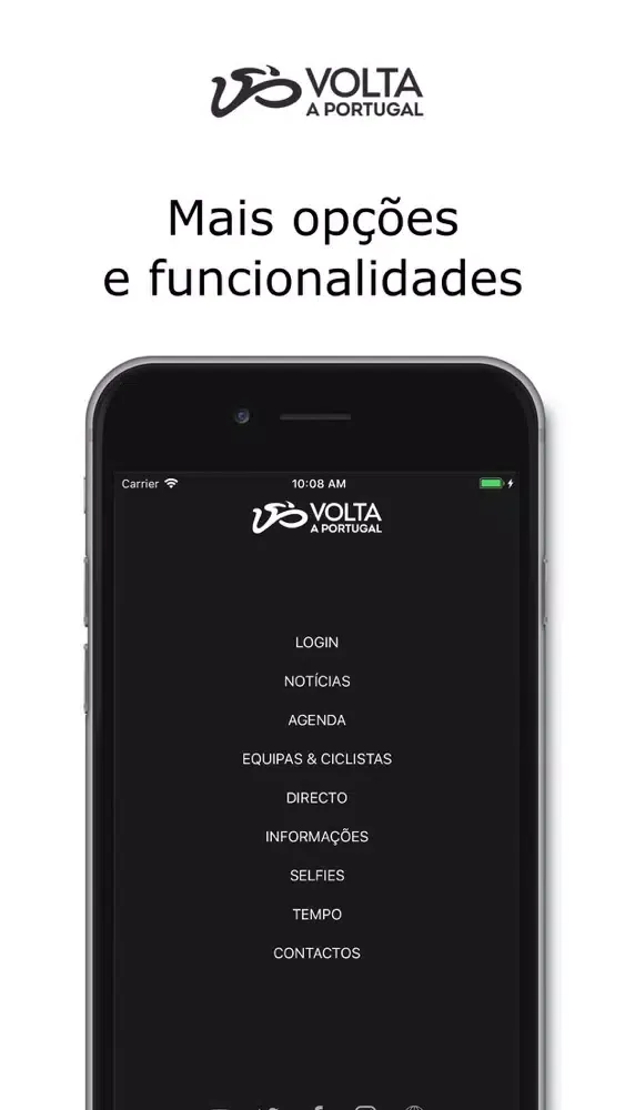 Capturas de tela do 81ª Volta a Portugal Santander