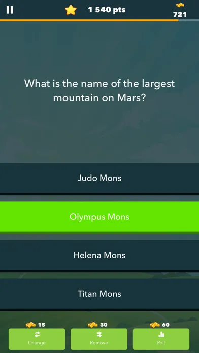 Captures d'écran de Trivial World 2 Quiz Pursuit