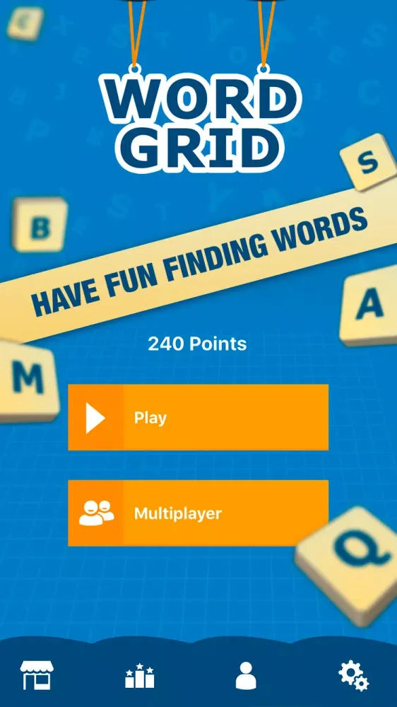 ภาพหน้าจอของ Word Grid
