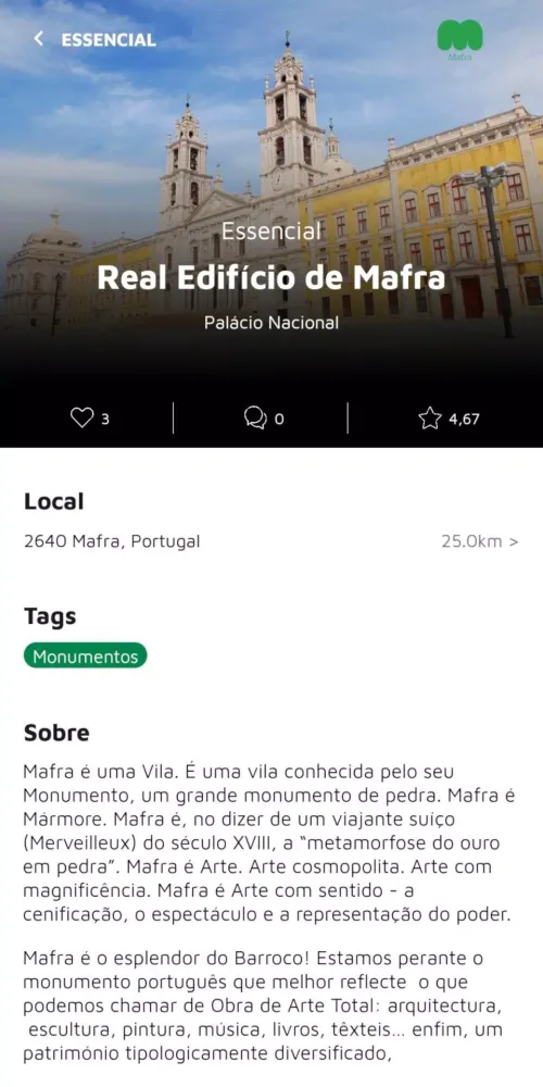 Tangkapan skrin Mafra & Ericeira Experience