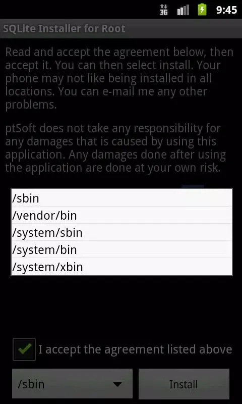SQLite Installer for Root Ekran Görüntüleri