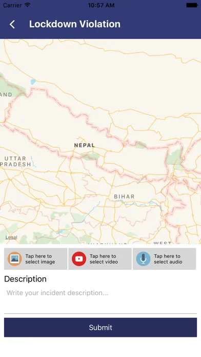 Tangkapan layar Nepal Police