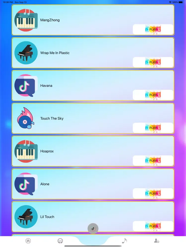Piano Magic Tiles New 2020 iPad  سکرین شاٹس