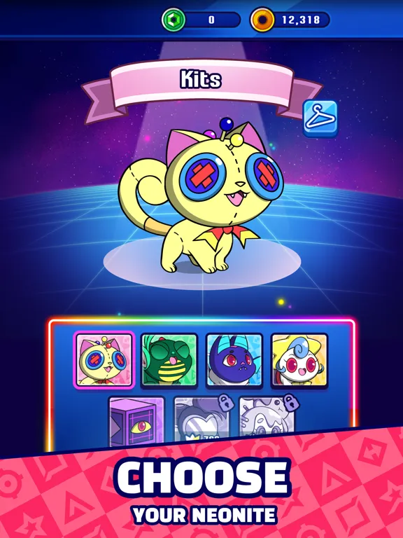 Скриншоты Neon Rumble - Puzzle Match PvP iPad 