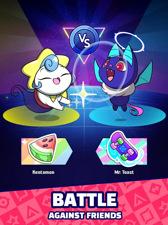 Скриншоты Neon Rumble - Puzzle Match PvP iPad 