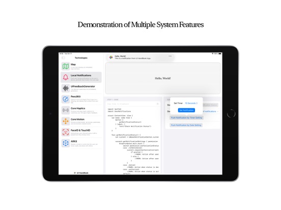 UI HandBook iPad  Screenshots