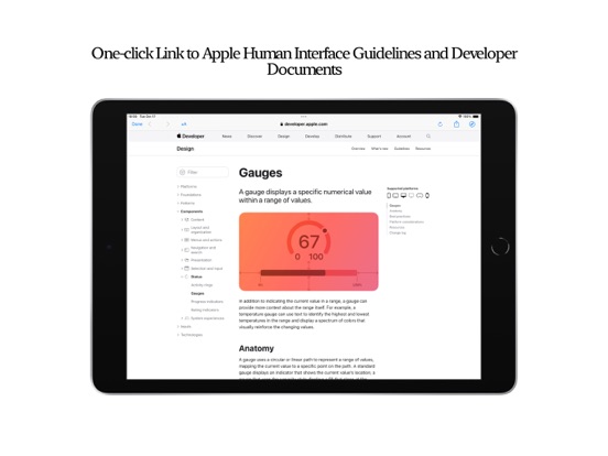 UI HandBook iPad  Screenshots