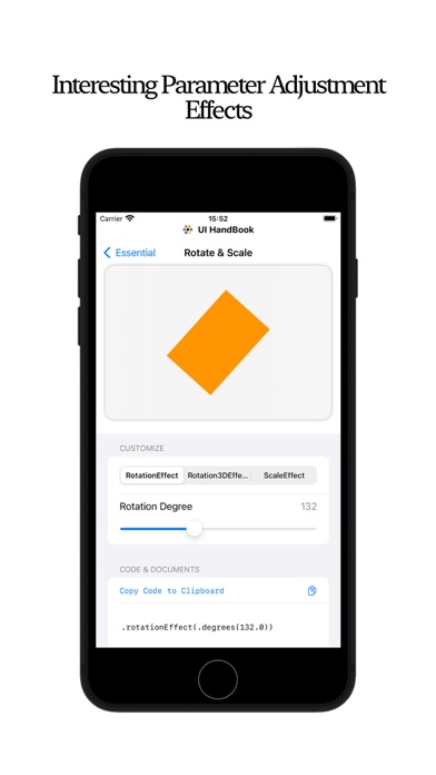 UI HandBook Screenshots