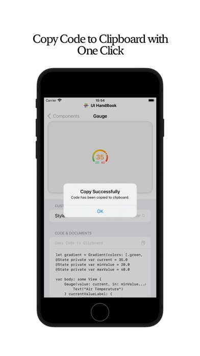 UI HandBook Screenshots