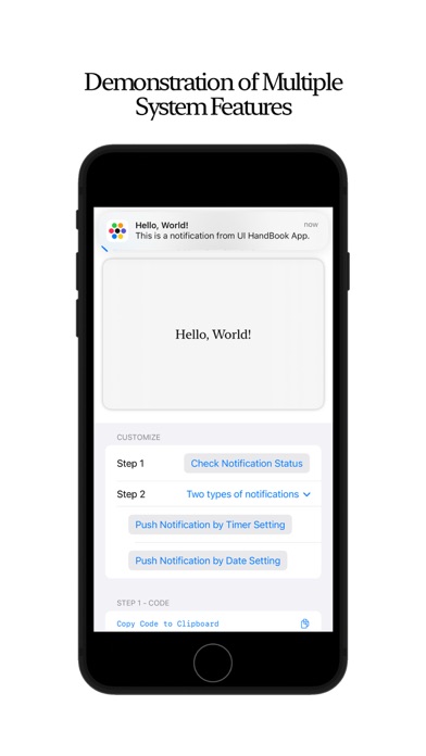 UI HandBook Screenshots