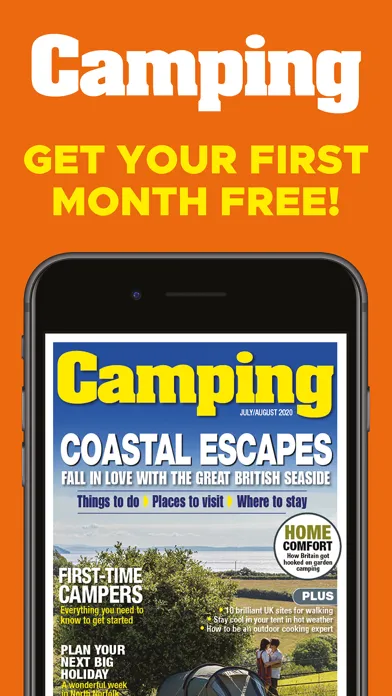 Tangkapan layar Camping Magazine