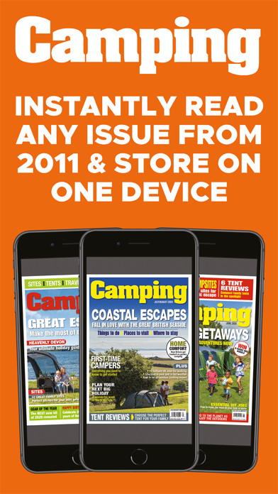 ภาพหน้าจอของ Camping Magazine