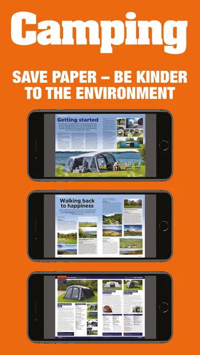 Tangkapan layar Camping Magazine