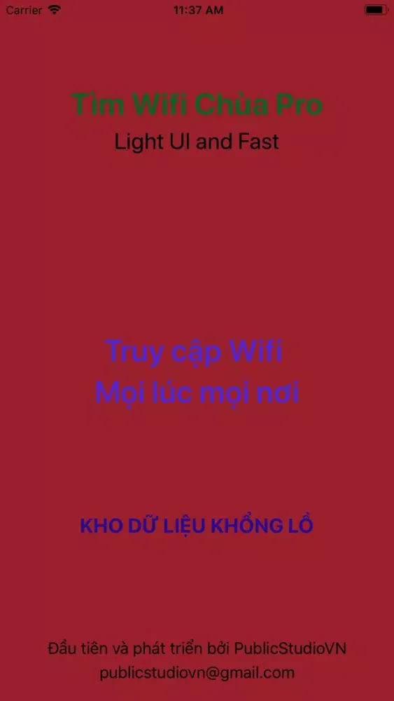 Tangkapan skrin Tìm Wifi Free