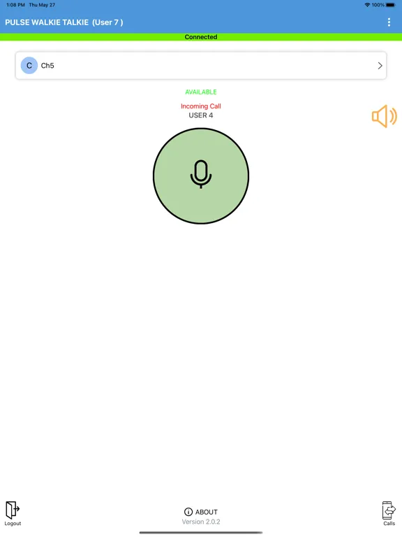 Скриншоты Pulse PTT Walkie Talkie iPad 