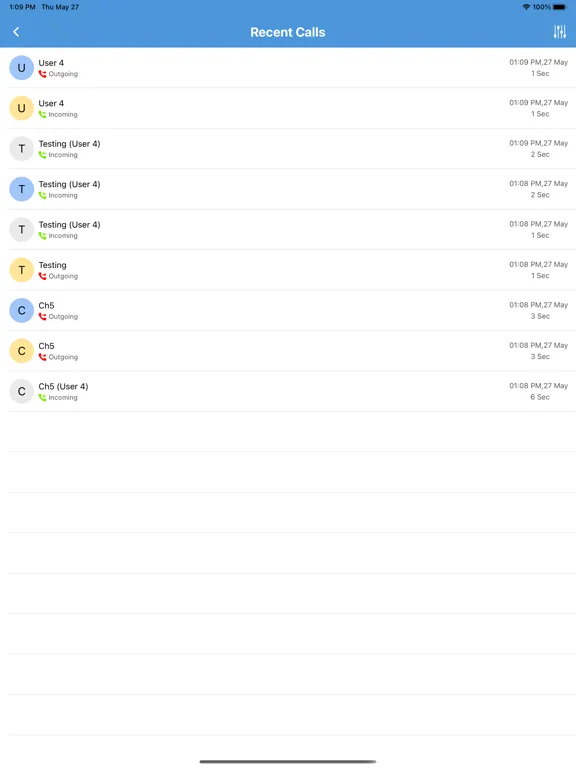 Скриншоты Pulse PTT Walkie Talkie iPad 