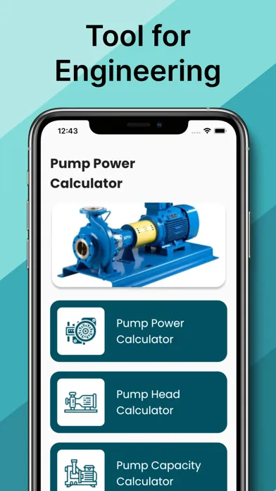 Pump Power Calculator Ekran Görüntüleri