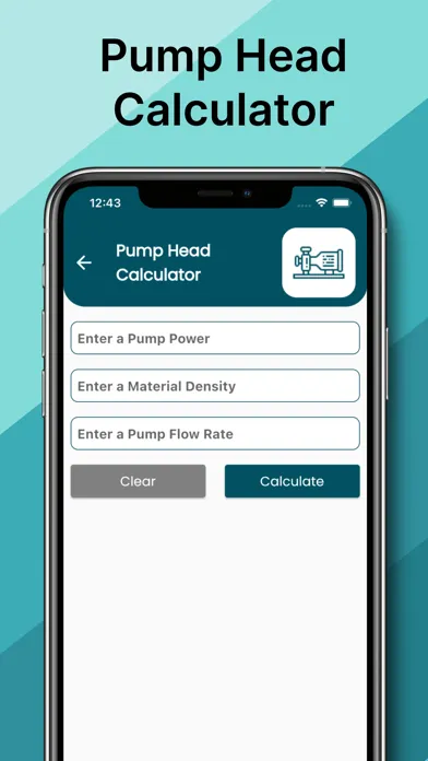 Pump Power Calculator Ekran Görüntüleri