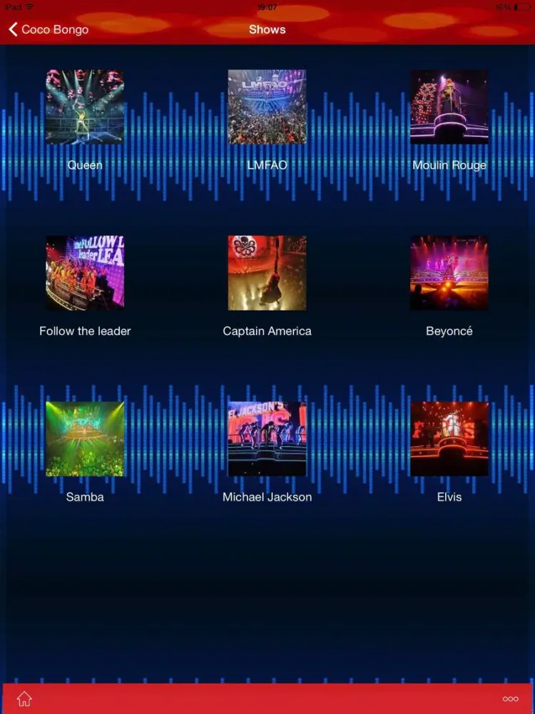 Coco Bongo iPad 应用截图